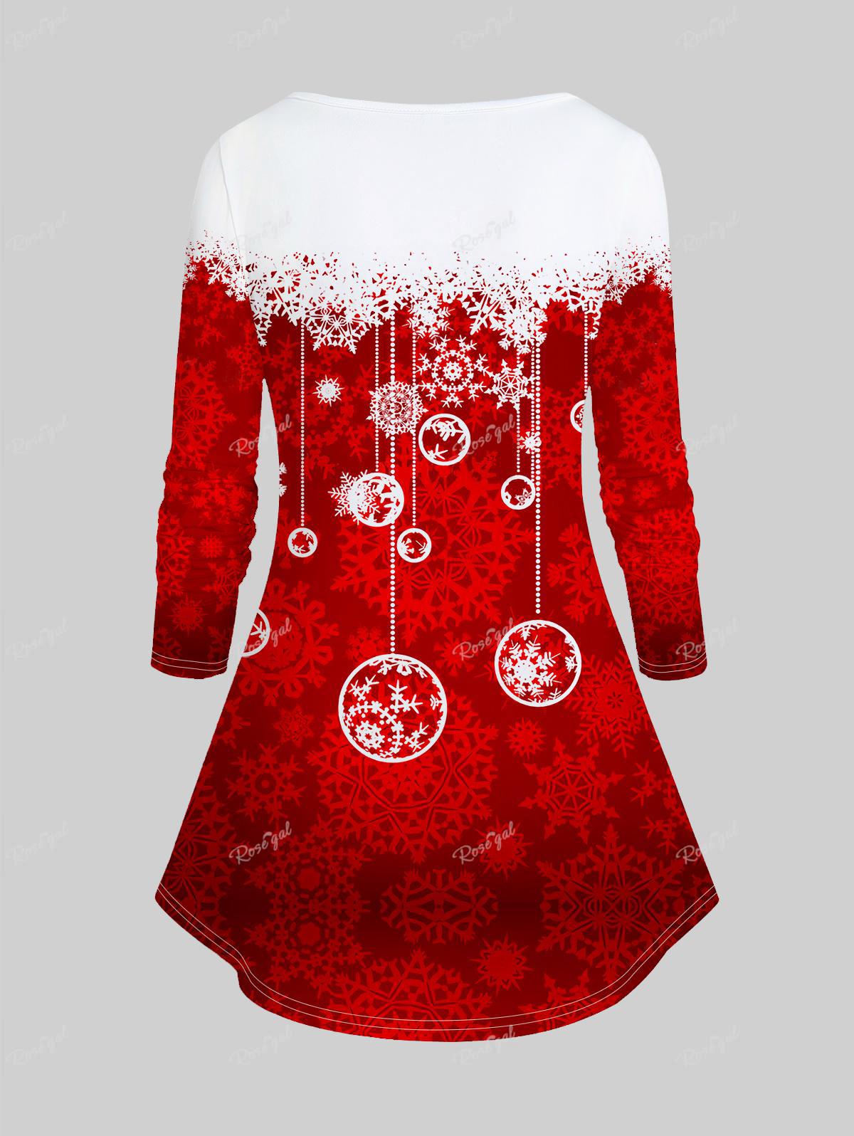 Plus Size Women's Christmas Ou - 3D Printing Xmas recension och pris