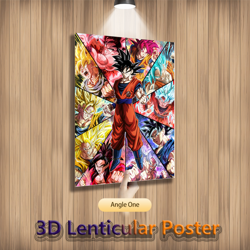 Anime 3D Lenticular Posters Fl - 3D Printing Room recension och pris