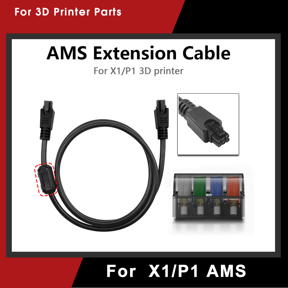 1M /2Meter X1/P1/H2D Series 6p - 3D Printing Bambu Lab A1 recension och pris