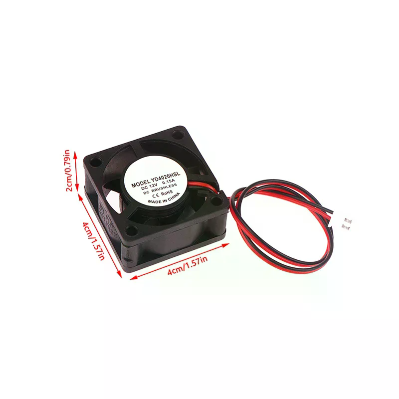DC 5V/12V/24V Computer CPU Coo - Cooling Fan 40Mm 3D recension och pris
