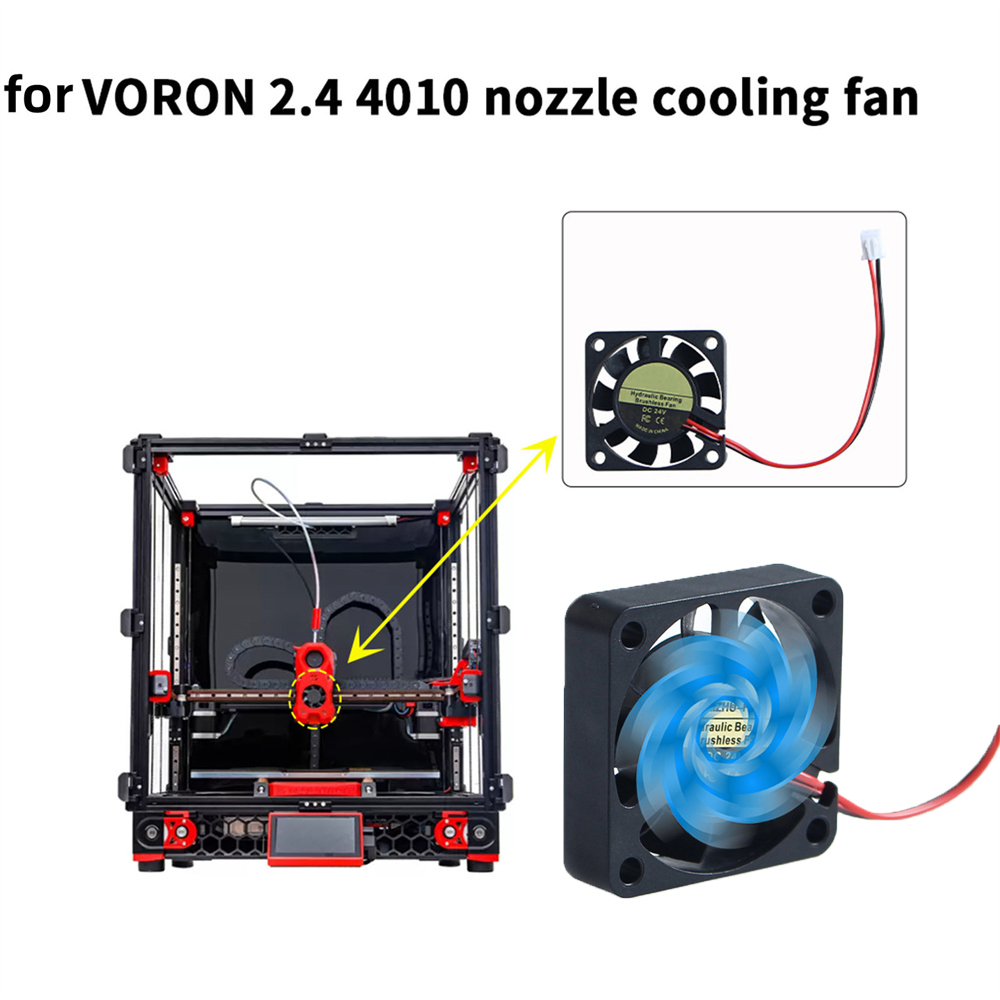 4010 Hydraulic Exhaust Fan Coo - Cooling Fan 40Mm 3D recension och pris