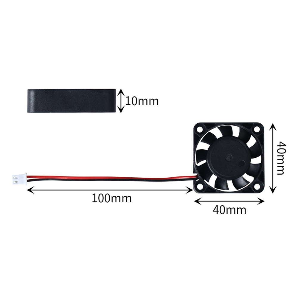 4010 Hydraulic Exhaust Fan Coo - Cooling Fan 40Mm 3D recension och pris