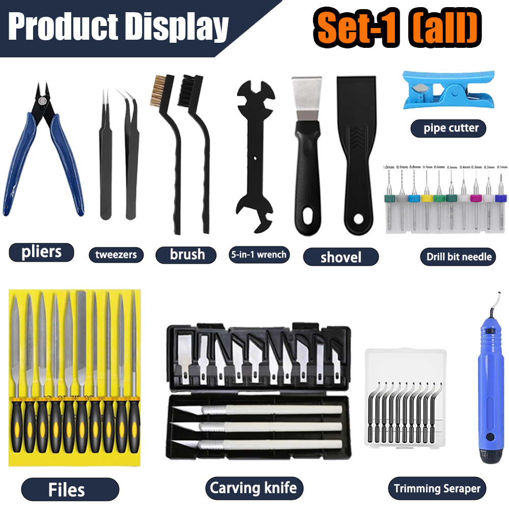 3D Printer Tools Kit, 53pcs 3D - 3D Printing Glue Stick recension och pris