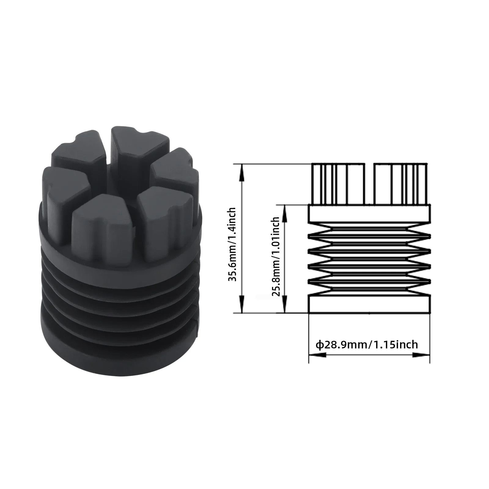 Feet For Bambu Lab P1S Bambula - 3D Printing Bambu Lab A1 recension och pris
